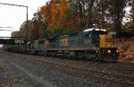 CSX C40-8 #7536 on K799